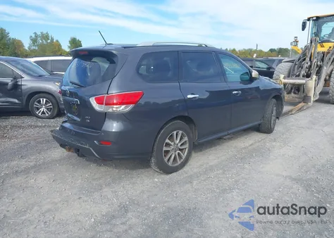 2014 Nissan Pathfinder Sv z USA, uszkodzony, nr VIN 5N1AR2MM9EC732714